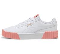 PUMA Carina 3.0, Basket Femelle, PUMA White-Pink Fruit-PUMA Gold,