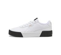 Puma Carina 3.0, Basket Femelle, Puma White-Puma Gold-Puma Black,