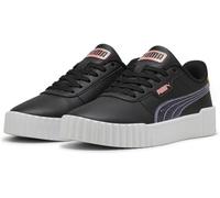 Puma Carina 3.0 Blurry Dreams JR, Basket Femelle, Puma Black-Lavender Alert-Pink Fruit,
