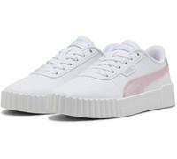 Puma Carina 3.0 Blurry Dreams JR, Basket Femelle, Puma White-Rose Mauve-Cool Weather,