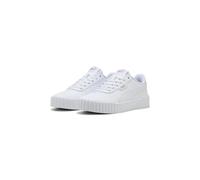 Puma Carina 3.0 Femmes Baskets Cuir Chaussures 400365 01 Blanc