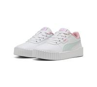 PUMA Carina 3.0 PS Baskets pour Enfant Blanc/Verre, Puma Verre de mer Blanc, 11.5 UK Child