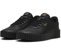 Puma Carina 3.0 Trainers Juniors Noir/Or 4 (37) Female