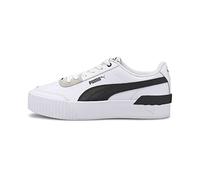 PUMA Carina Lift Chaussures pour Femme, Multicolore - Blanc/Noir, 38 EU