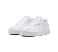 PUMA Carina MIA PS Sneaker, White Gold, 32 EU