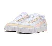 PUMA Carina MIA PS Sneaker, White-Jasmine Flower-Alpine Snow, 21 EU