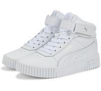 Puma Carina Mid Junior Girls High Top Trainers Triple Blanc 5 (38) Female