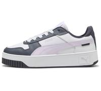 PUMA Carina Street Basket Femme, Puma White Lilac Frost Galactic Gray, 37.5 EU