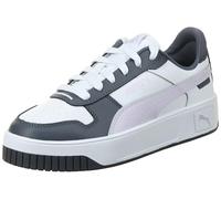 Puma Carina Street Basket Femme, Puma White Lilac Frost Galactic Gray, 37.5 EU