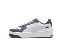 Puma Carina Street Basket Femme, Puma White Lilac Frost Galactic Gray, 38 EU