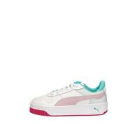 PUMA Carina Street JR Basket, White-Rose Mauve-Aquatic, 36 EU
