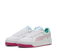 PUMA Carina Street JR Basket, White-Rose Mauve-Aquatic, 36 EU