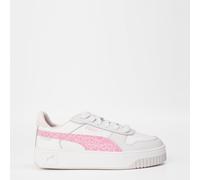 Puma Carina Street Jr Low-Top Trainers Girls Blanc/Rose 4 (37) Female