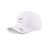 PUMA Casquette à visière incurvée Team BMW M Motorsport | Œillets brodés, Composition : 100 % polyester, Visière incurvée, Logos de l'équipe sur la couronne