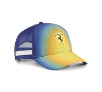 PUMA Casquette Camionneur Scuderia Ferrari Miami OneSize, Speed Yellow AOP