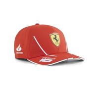 PUMA Casquette Charles Leclerc Scuderia Ferrari 2024 - Rouge Brûlé - Taille Unique