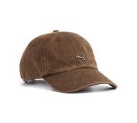 PUMA Casquette Dad à Logo en métal Wardrobe ESS OneSize, Chocolate Brown