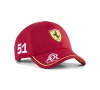 PUMA Casquette de baseball Scuderia Ferrari Replica Driver, Accessoires, Dark Cherry/#5, OSFA OSFA