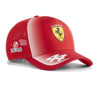 Puma Casquette Ferrari F1 Hamilton 44 Trucker Rouge