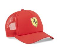 PUMA Casquette de camionneur unisexe Scuderia Ferrari Formula 1 Race Rosso Corsa, taille unique, rouge