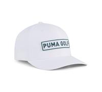 PUMA Casquette de golf Looper Homme, Accessoires, Blanc Glow/Dark Myrtle, Adult Adult