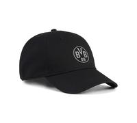 PUMA Casquette Essentials Borussia Dortmund Unisexe, Accessoires, Noir/Flat Medium Gris, OSFA OSFA