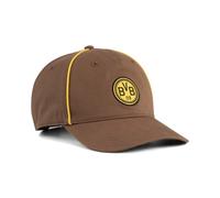 PUMA Casquette KING Borussia Dortmund, Accessoires, Haute Coffee/Matte Doré, OSFA OSFA