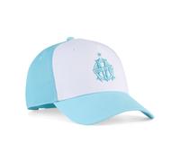 PUMA Casquette KING Olympique de Marseille, Accessoires, Blanc, OSFA OSFA