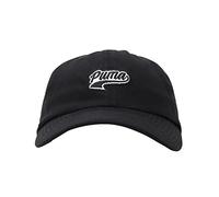 PUMA Casquette Logo Script Capuchon, Noir, Taille Unique Mixte