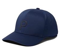 Puma Casquette Tech P Snapback pour Homme, Bleu Marine Vif, Taille Unique