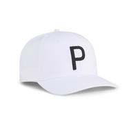 PUMA Casquette technique de golf Heritage P Homme, Accessoires, Blanc Glow/Noir, Adult Adult