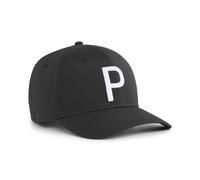 PUMA Casquette technique de golf Heritage P Homme, Accessoires, Noir/Blanc Glow, Adult Adult
