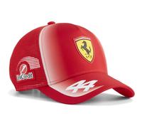 PUMA Casquette Trucker enfant Scuderia Ferrari F1 2026 Lewis Hamilton Rouge Taille unique