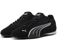 PUMA Mixte Catch Suede Basket, Black White, 40.5 EU