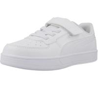 Puma Unisex Kids Puma Caven 2.0 Ac+ Ps Sneakers, Puma White-Puma Silver-Puma Black, 30 EU