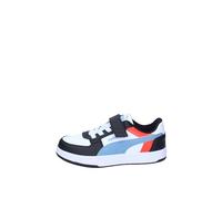 PUMA CAVEN 2.0 Block AC+ PS Sneaker, White-Cool Blue Black, 31.5 EU