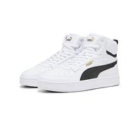 PUMA Caven 2.0 Mid WTR Baskets Homme, White Black Gold, 38.5 EU