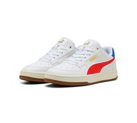 PUMA Caven 2.0 Retro Jr Basket, White for All Time Red Gum, 36.5 EU