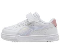 PUMA CAVEN III Holo 2.0 AC+ INF Baskets pour bébé Fille, Blanc/Rose Outlook argenté, 37 EU, Puma White Rosy Outlook PUMA Silver, 4.5 UK Child