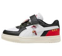 PUMA CAVEN III Paw Patrol Baskets AC+ PS pour garçon, Noir et Blanc, pour Tous Les Temps, Rouge, 2 UK Enfant, Puma Black PUMA White for All Time Red, 34.5 EU