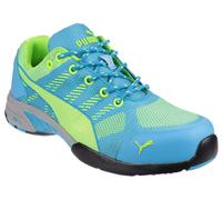 Puma Célérité Tricot Bleu Bas Sécurité Femmes Industriel Travail Basket UK2-8