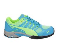 Chaussures de sécurité basses pour femmes S1P Celerity Knit bleu/vert - PUMA SAFETY - 642900 35