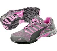 Puma Chaussures de sécurité Celerity Knit Pink 642910-35 S1 Gris/Rose Taille 35