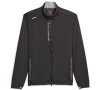Puma Channel Softshell Jacket Golf Mens P.Black/Nrgy S Male