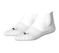 Puma Footie Chaussettes, Blanc, 39/42 (Lot de 2) Unisexe