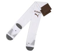 PUMA Chaussettes 25/26 FC St. Pauli Homme, Vêtements, Blanc/Espresso Marron, 35-38 35-38