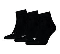 PUMA Chaussettes 3/4 Lot de 3 Unisexe Noir 39-42