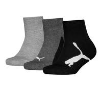 PUMA Bwt Recycled Cotton Quarter Chaussettes Mixte enfant (lot de 3)