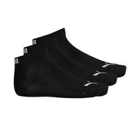 Puma Chaussettes enfant mixte Quarter Coton recyclé Noir 35-38 EU