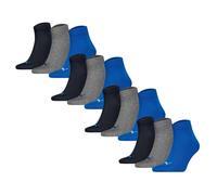 PUMA Chaussettes bleu / gris / noir, Taille 43-46